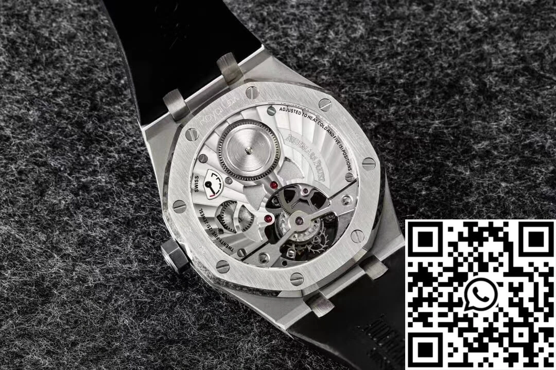 Audemars Piguet Royal Oak Tourbillon R8 Factory V3 Purple Dial Rubber Strap