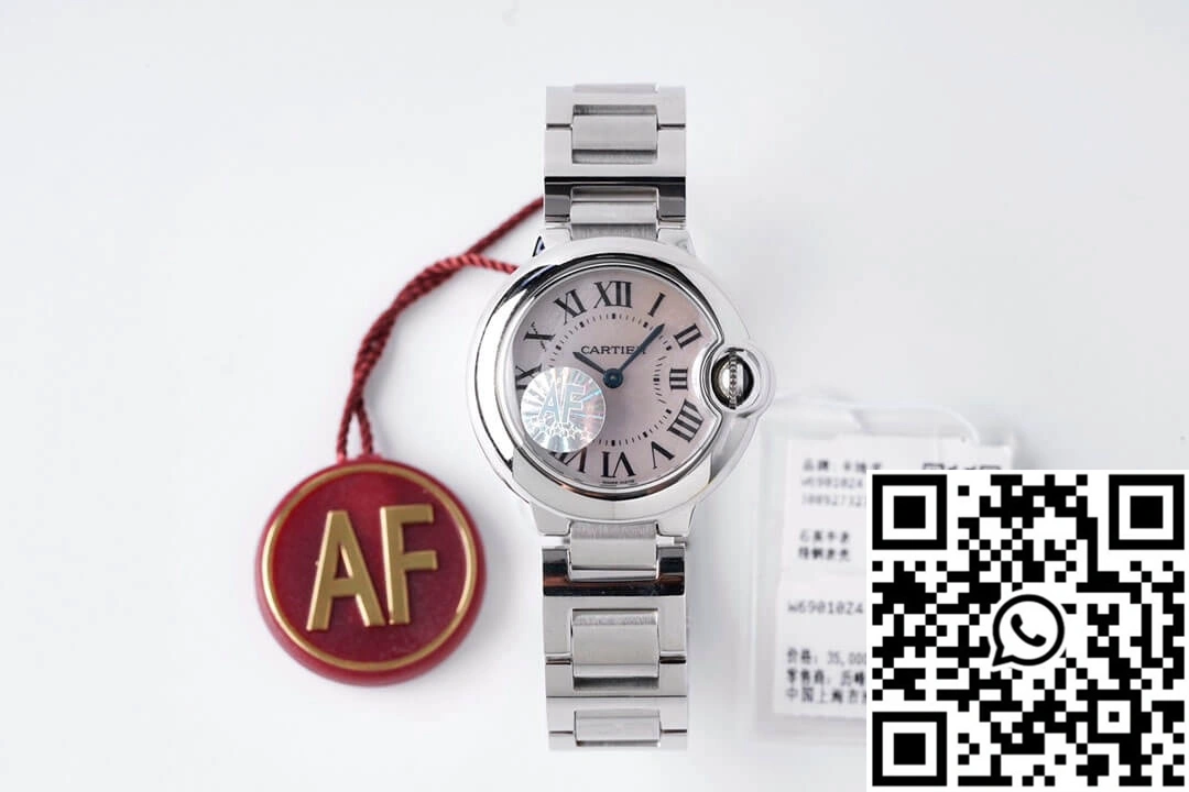 Ballon Bleu De Cartier 28MM AF Factory Stainless Steel Strap