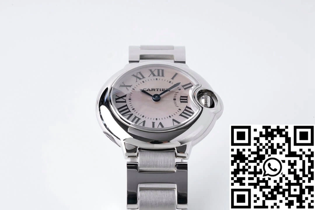 Ballon Bleu De Cartier 28MM AF Factory Stainless Steel Strap