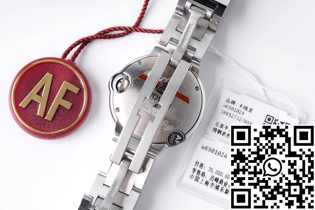 Ballon Bleu De Cartier 28MM AF Factory Stainless Steel Strap