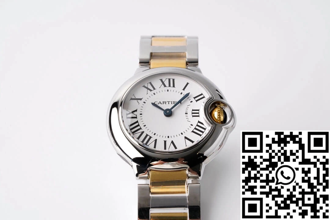 Ballon Bleu De Cartier 28MM W69007Z3 AF Factory Yellow Gold