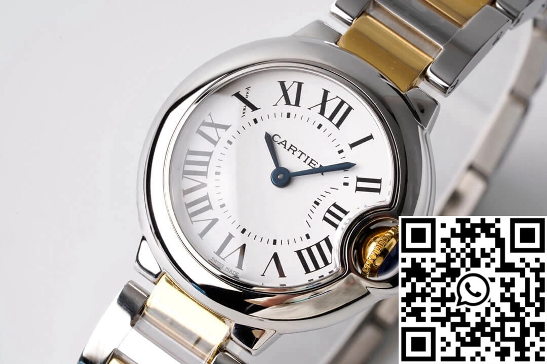Ballon Bleu De Cartier 28MM W69007Z3 AF Factory Yellow Gold