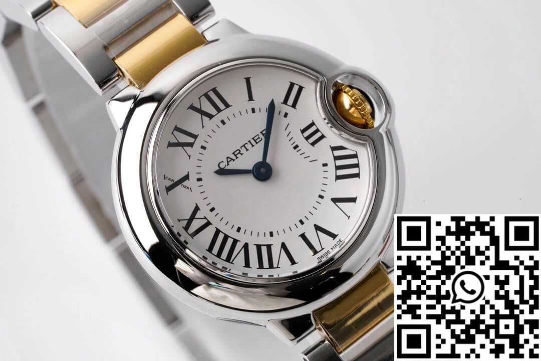 Ballon Bleu De Cartier 28MM W69007Z3 AF Factory Yellow Gold