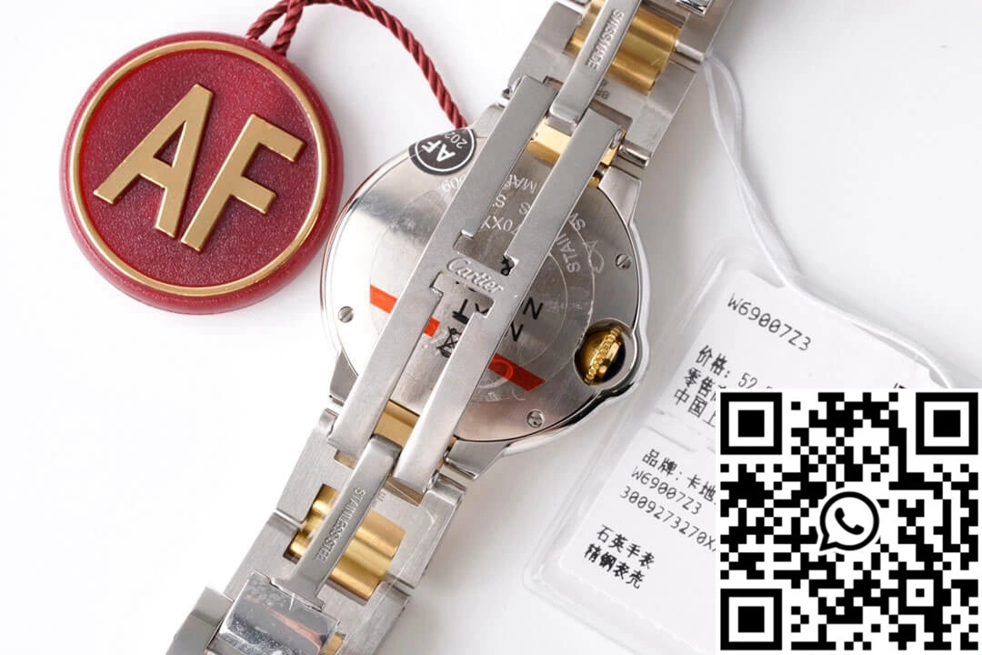 Ballon Bleu De Cartier 28MM W69007Z3 AF Factory Yellow Gold