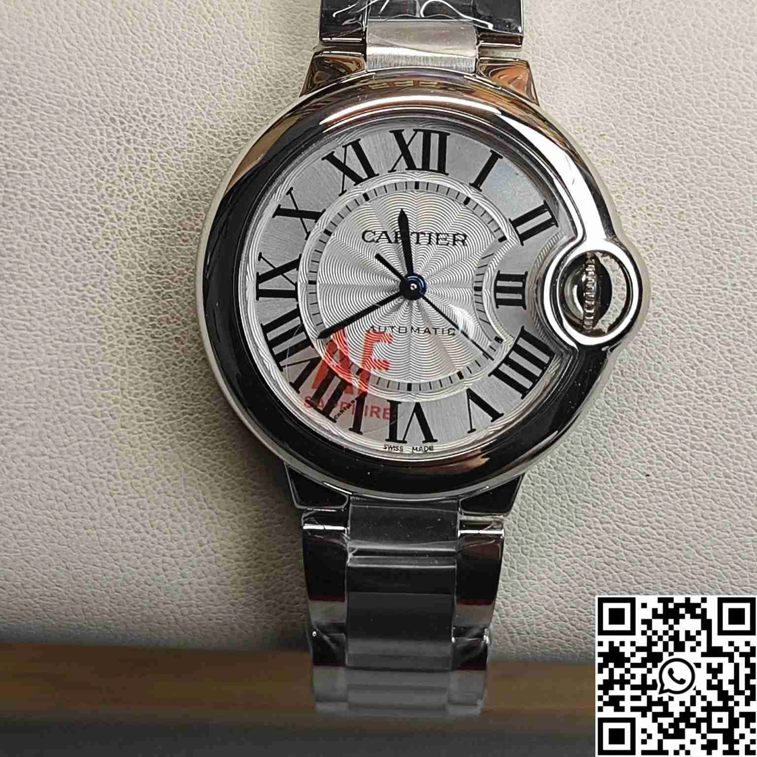 Ballon Bleu De Cartier 33MM CRWSBB0044 AF Factory White Dial