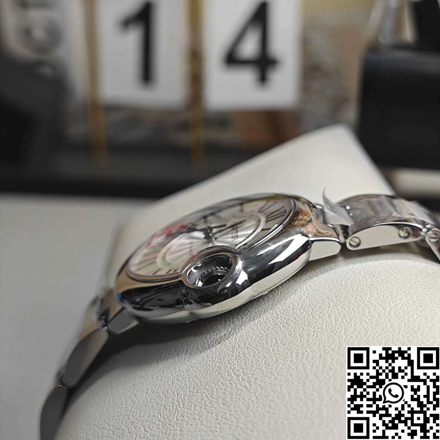 Ballon Bleu De Cartier 33MM CRWSBB0044 AF Factory White Dial