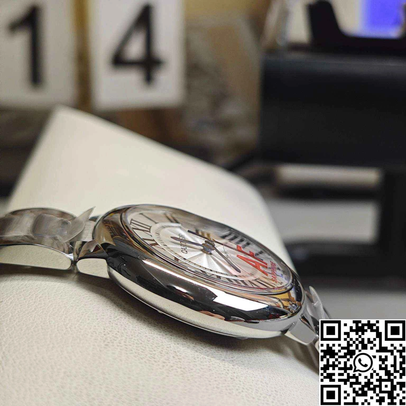 Ballon Bleu De Cartier 33MM CRWSBB0044 AF Factory White Dial