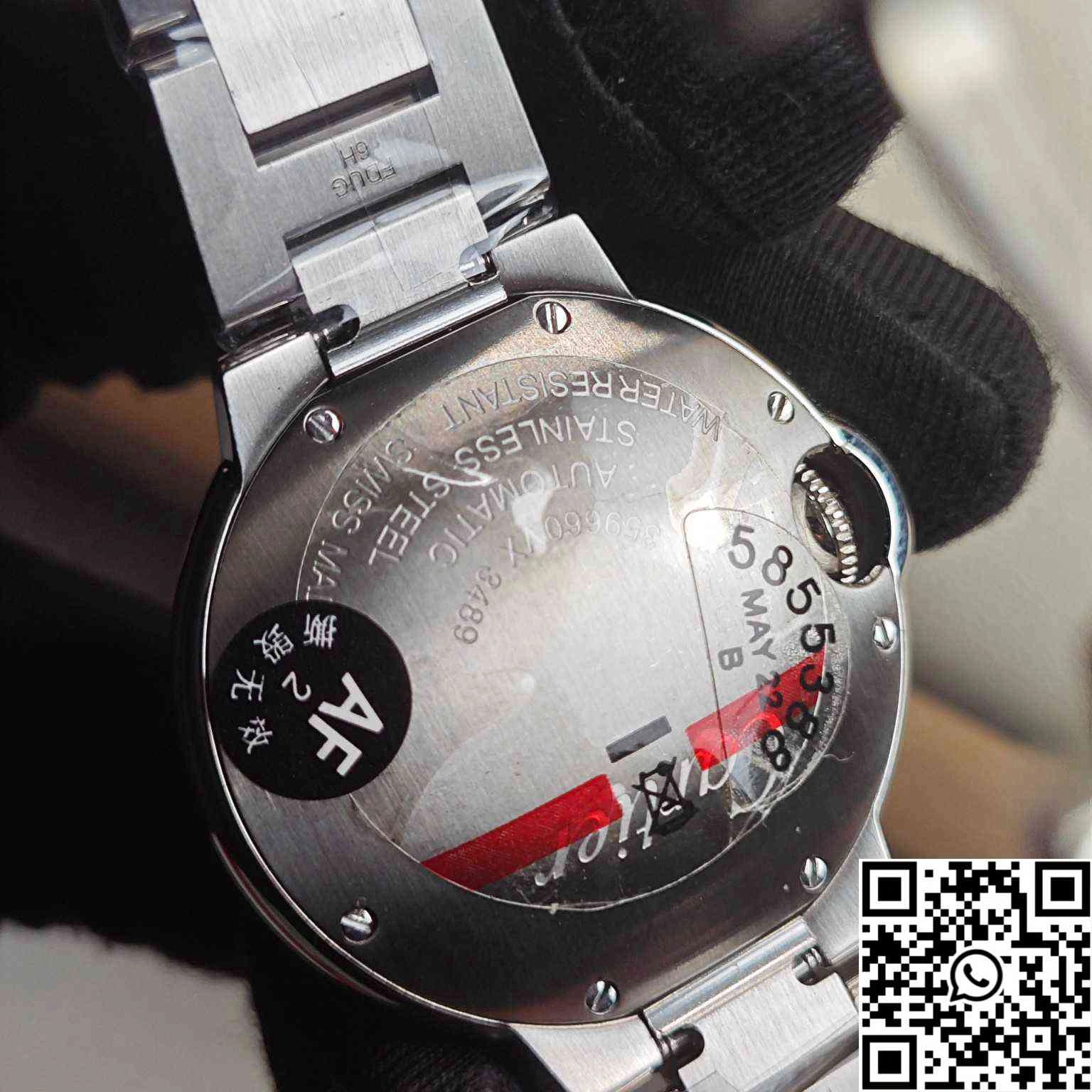 Ballon Bleu De Cartier 33MM CRWSBB0044 AF Factory White Dial
