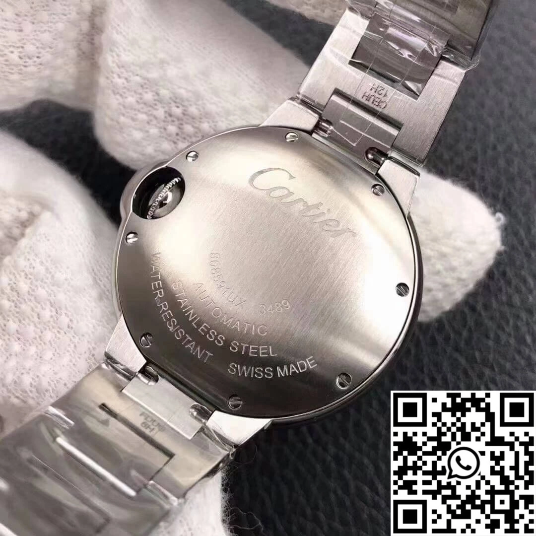 Ballon Bleu De Cartier 33MM W6920041 V6 Factory Pink Dial