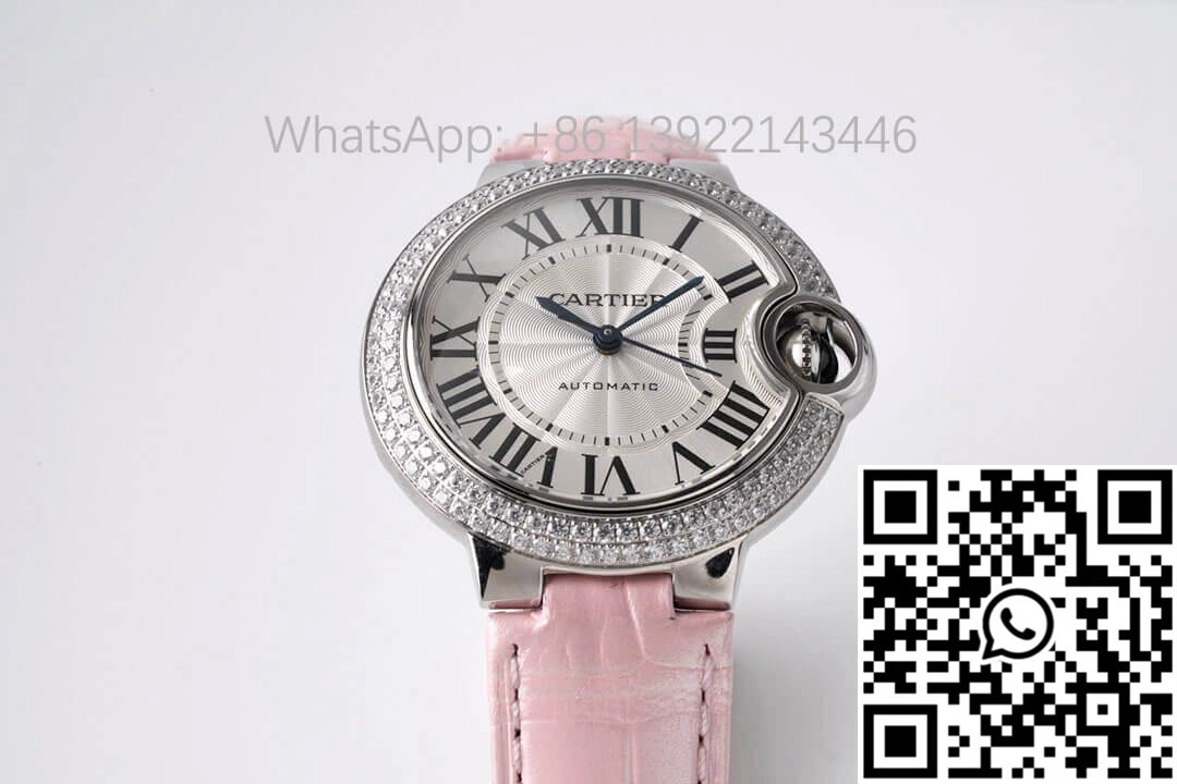 Ballon Bleu De Cartier 33MM WE902067 AF Factory Diamond-set Bezel
