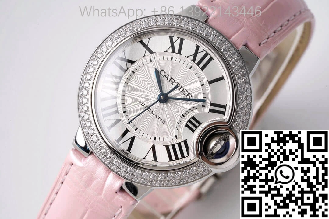 Ballon Bleu De Cartier 33MM WE902067 AF Factory Diamond-set Bezel