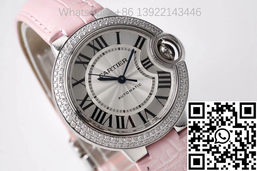 Ballon Bleu De Cartier 33MM WE902067 AF Factory Diamond-set Bezel