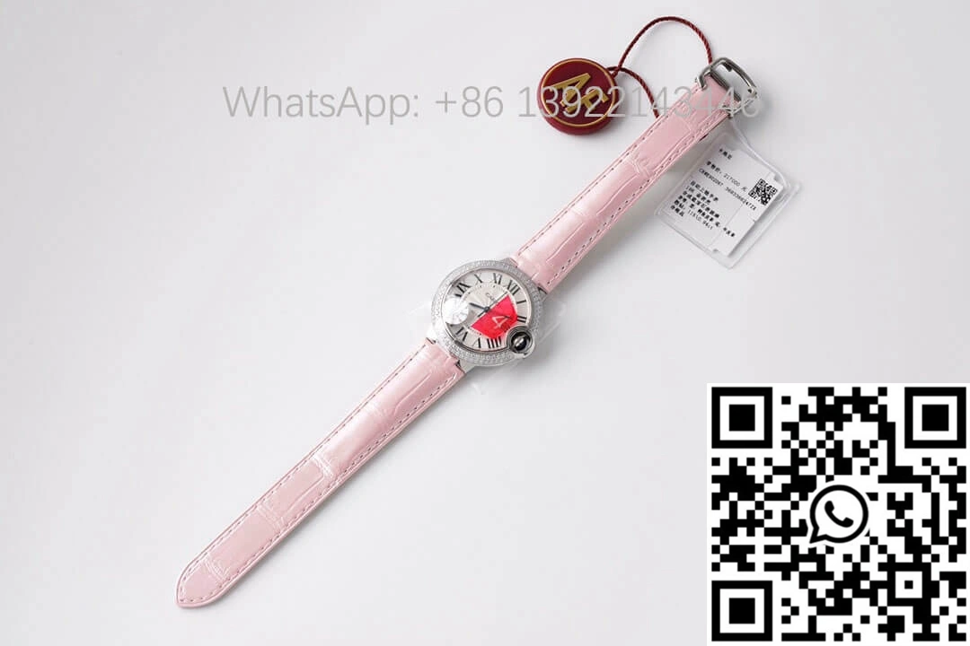 Ballon Bleu De Cartier 33MM WE902067 AF Factory Diamond-set Bezel