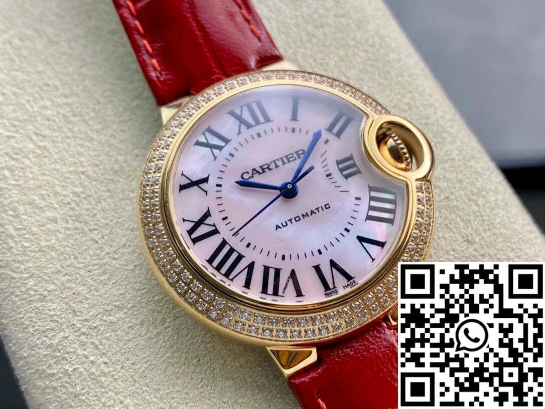 Ballon Bleu De Cartier 33MM WJBB0033 3K Factory Diamond Bezel
