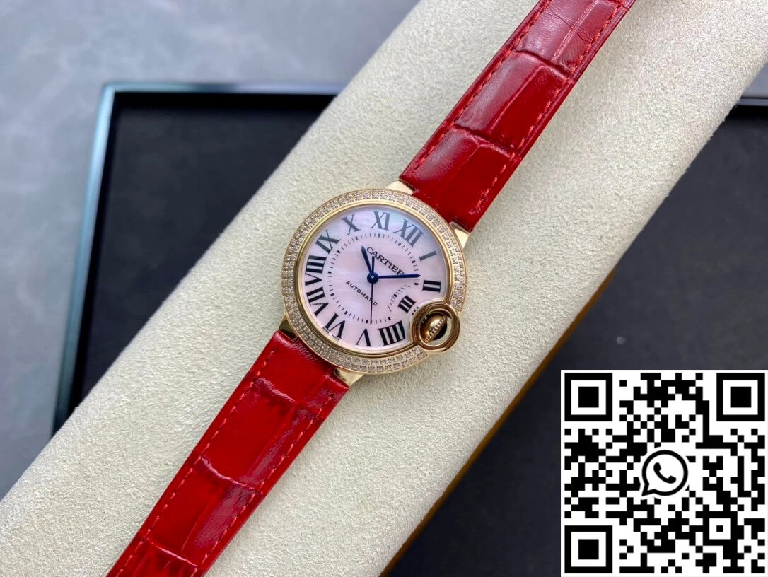 Ballon Bleu De Cartier 33MM WJBB0033 3K Factory Diamond Bezel