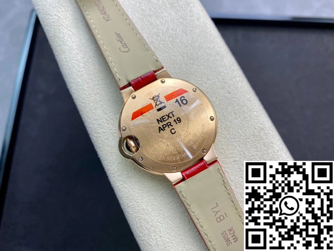 Ballon Bleu De Cartier 33MM WJBB0033 3K Factory Diamond Bezel