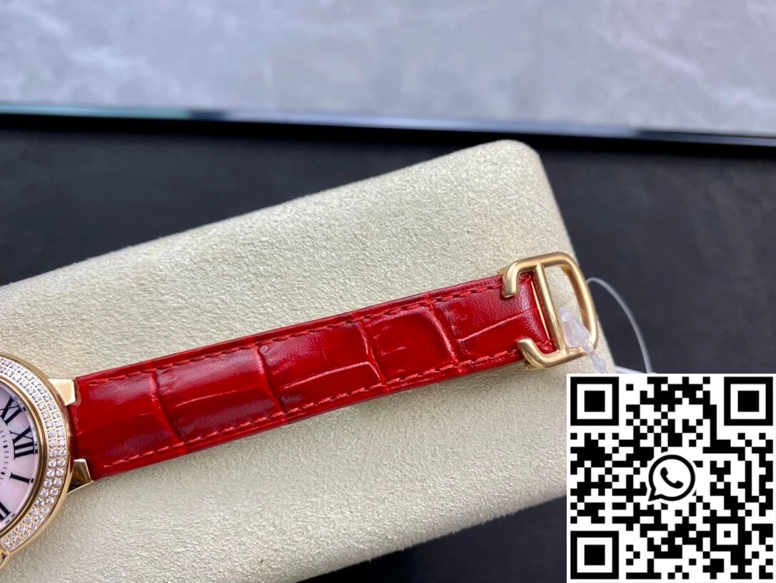 Ballon Bleu De Cartier 33MM WJBB0033 3K Factory Diamond Bezel