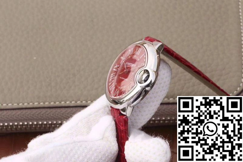 Ballon Bleu De Cartier 33MM WSBB0022 TW Factory Red Dial