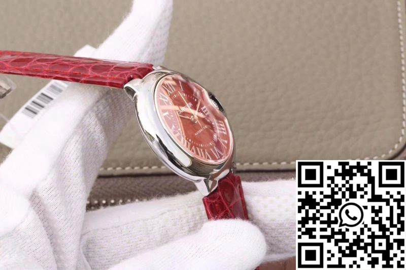 Ballon Bleu De Cartier 33MM WSBB0022 TW Factory Red Dial