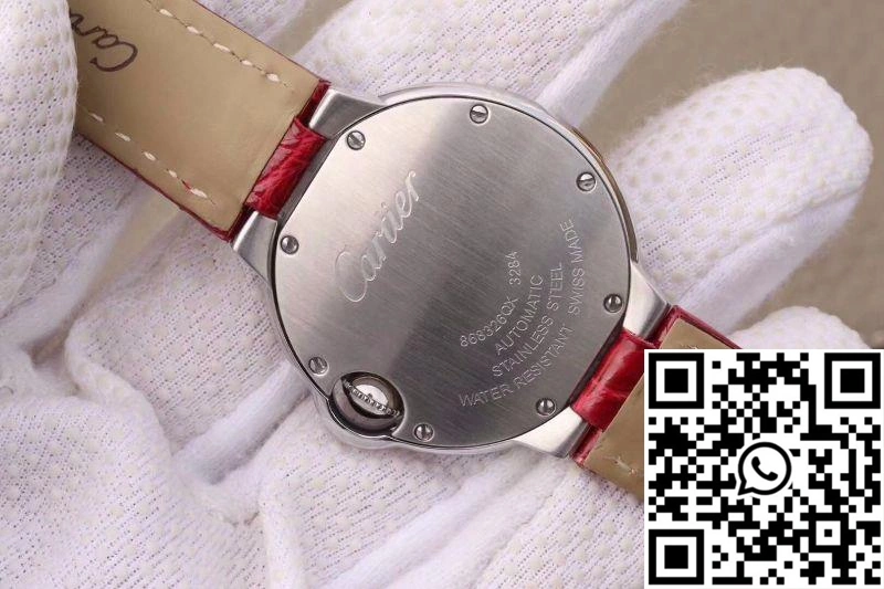 Ballon Bleu De Cartier 33MM WSBB0022 TW Factory Red Dial