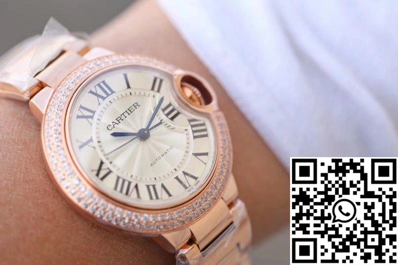 Ballon Bleu De Cartier 36MM WE902064 V9 Factory White Dial