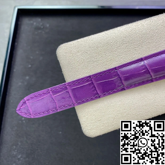 Ballon Bleu De Cartier 36MM WJBB0009 3K Factory Purple Leather Strap