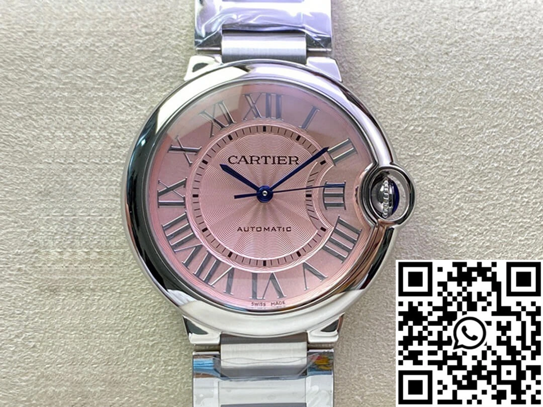 Ballon Bleu De Cartier 36MM WSBB0007 3K Factory Stainless Steel Strap