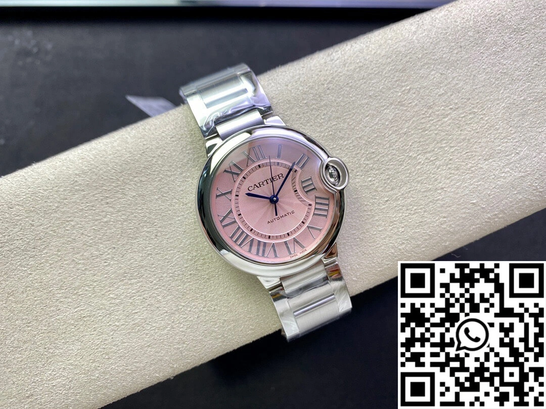 Ballon Bleu De Cartier 36MM WSBB0007 3K Factory Stainless Steel Strap