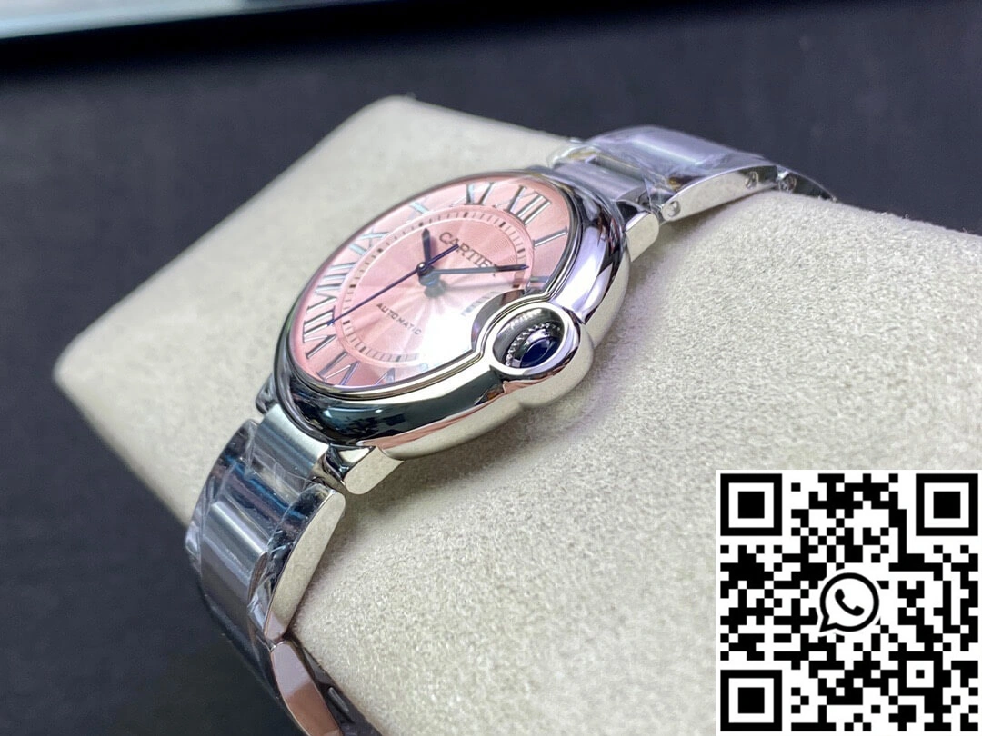 Ballon Bleu De Cartier 36MM WSBB0007 3K Factory Stainless Steel Strap