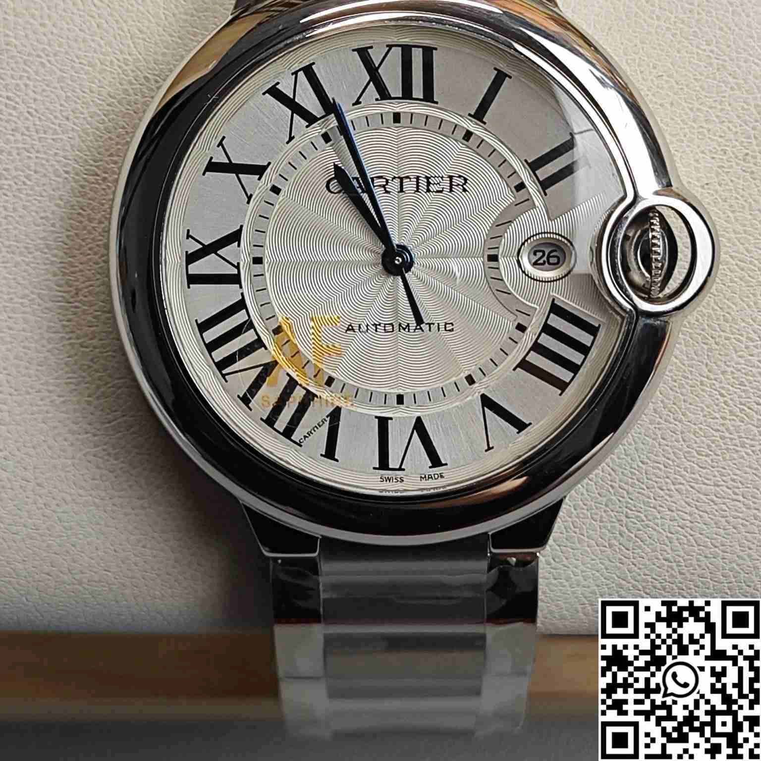 Ballon Bleu De Cartier 42MM CRWSBB0049 AF Factory White Dial