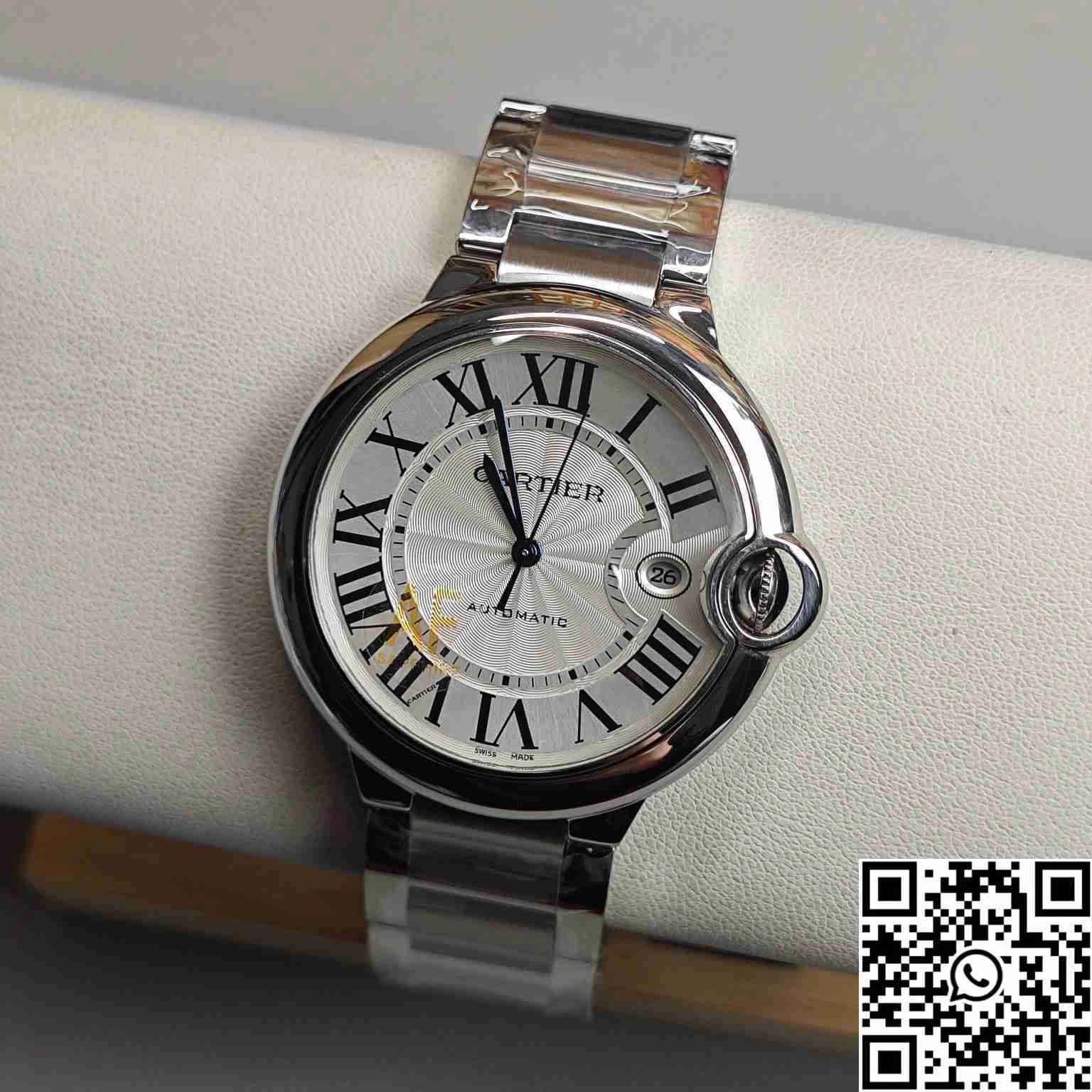 Ballon Bleu De Cartier 42MM CRWSBB0049 AF Factory White Dial