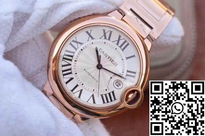 Ballon Bleu De Cartier 42MM W69006Z2 V9 Factory White Textured Dial