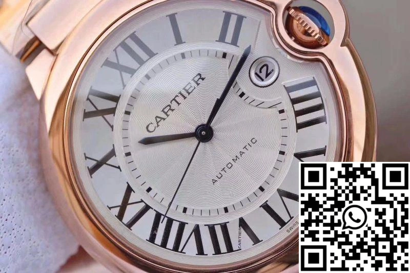 Ballon Bleu De Cartier 42MM W69006Z2 V9 Factory White Textured Dial