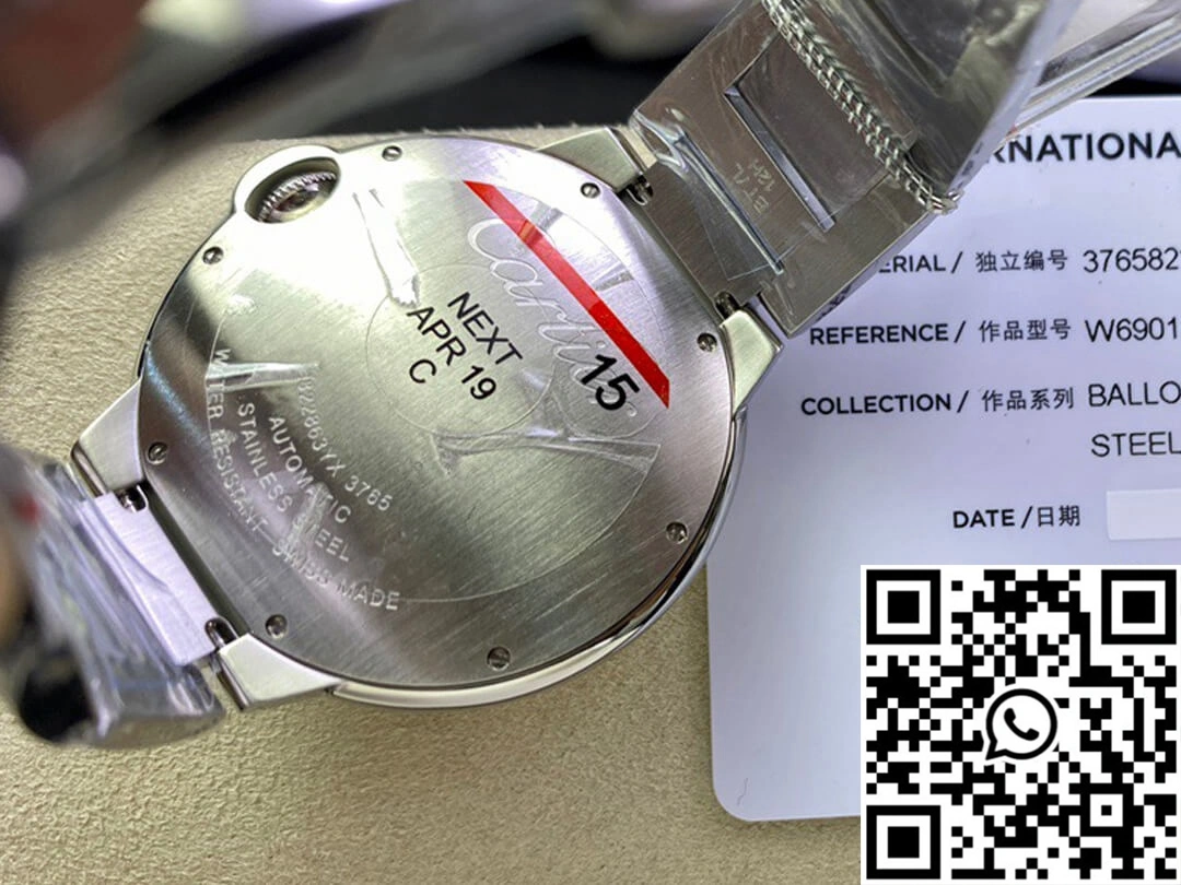 Ballon Bleu De Cartier 42MM W69012Z4 3K Factory White Dial