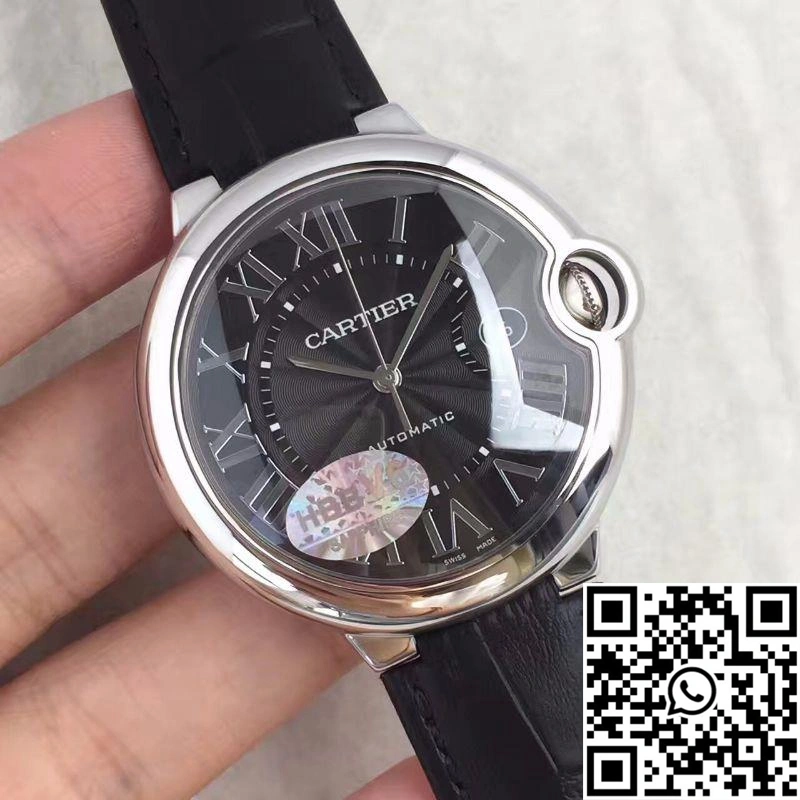 Ballon Bleu De Cartier 42MM WSBB0003 V6 Factory Black Dial