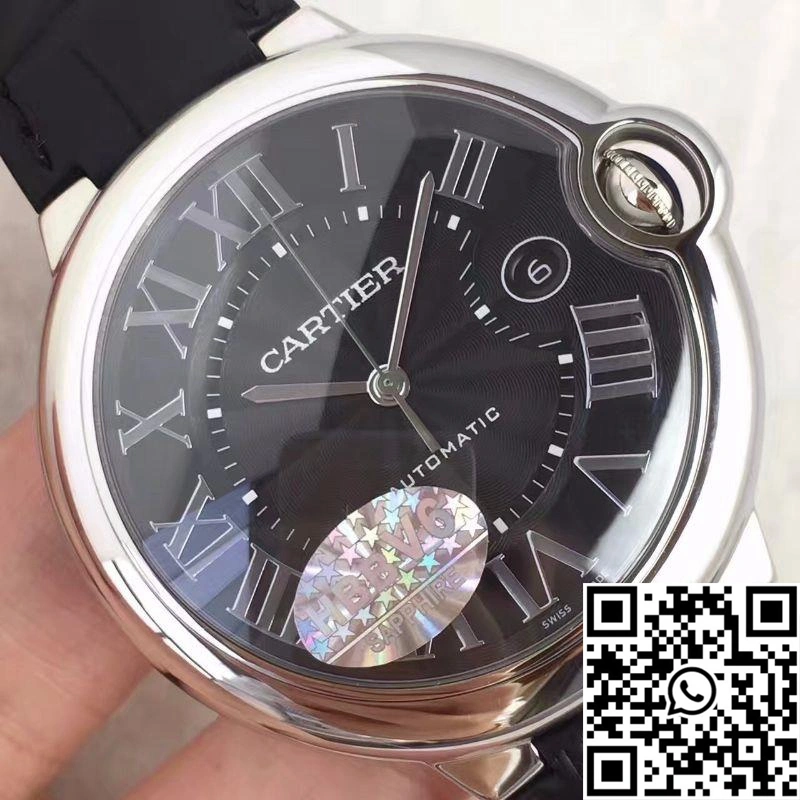 Ballon Bleu De Cartier 42MM WSBB0003 V6 Factory Black Dial