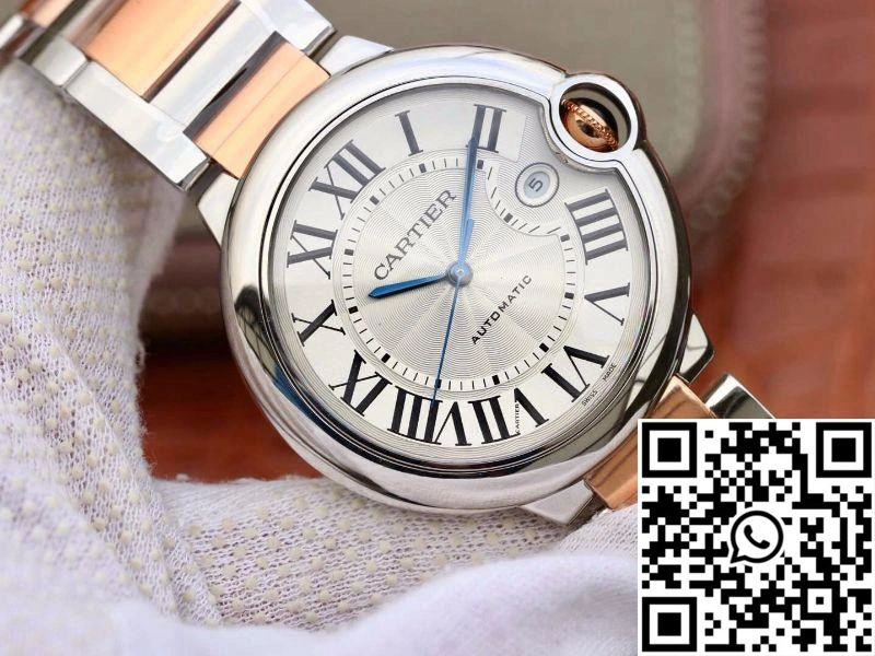 Ballon Bleu De Cartier 42mm W69009Z3 V6 Factory White Dial