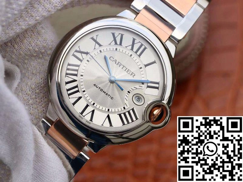 Ballon Bleu De Cartier 42mm W69009Z3 V6 Factory White Dial