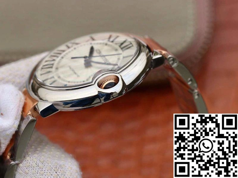 Ballon Bleu De Cartier 42mm W69009Z3 V6 Factory White Dial
