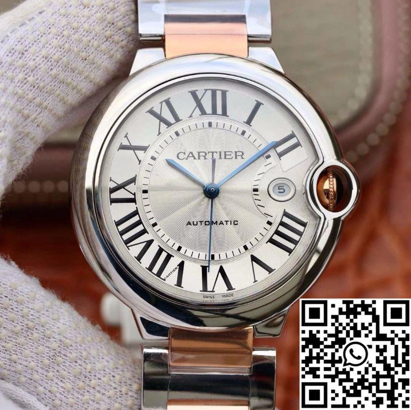 Ballon Bleu De Cartier 42mm W69009Z3 V6 Factory White Dial