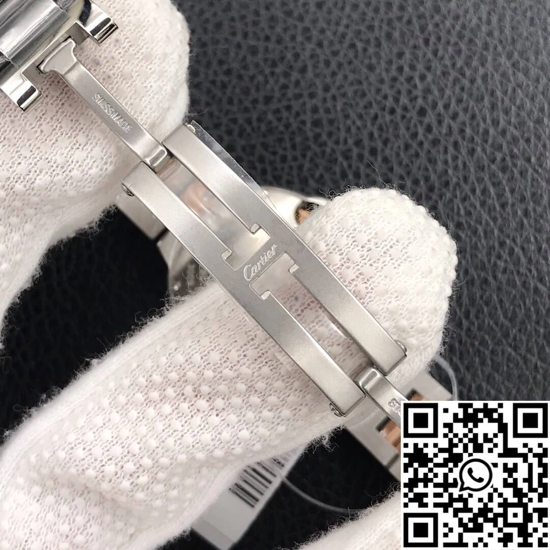 Ballon Bleu De Cartier Ladies 28MM V6 Factory V8 Pink Dial