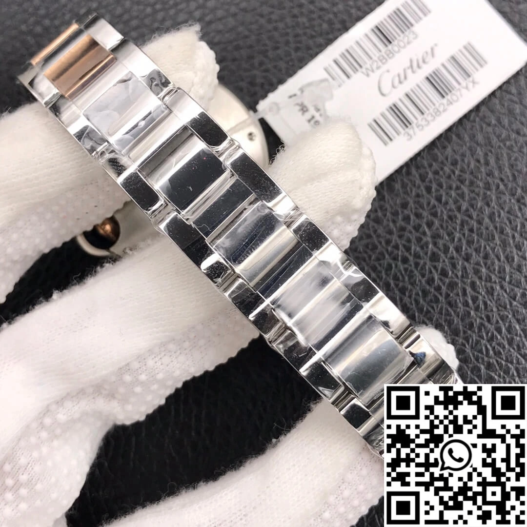 Ballon Bleu De Cartier Ladies 28MM V6 Factory V8 Rose Gold Bezel