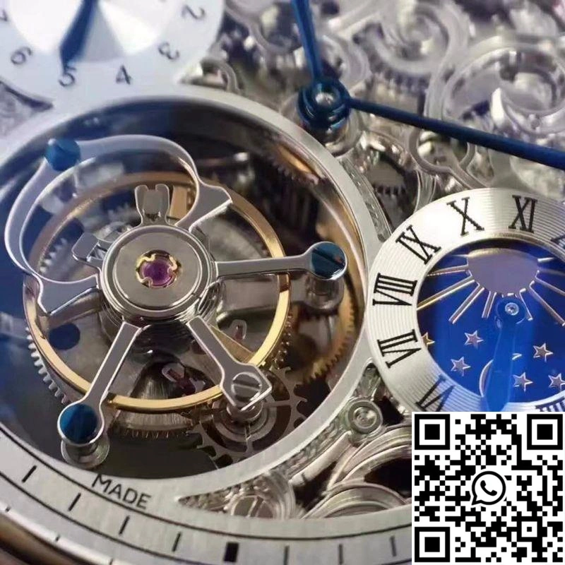 Ballon Bleu De Cartier Tourbillon Silver Dial