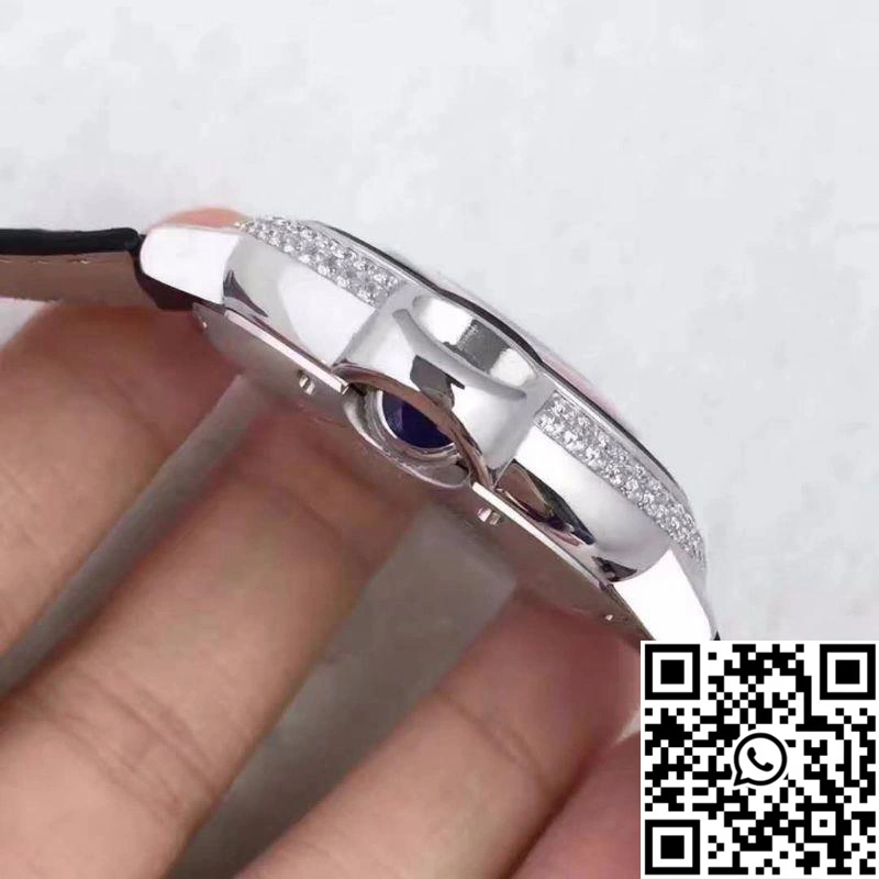 Ballon Bleu De Cartier Tourbillon Silver Dial