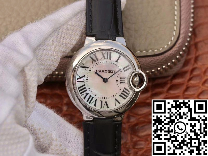 Ballon Bleu De Cartier V6 Factory White Dial