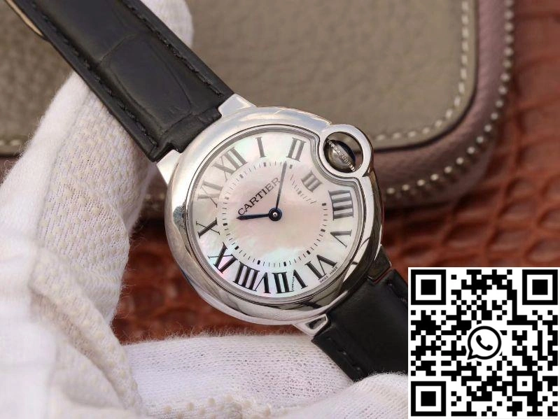 Ballon Bleu De Cartier V6 Factory White Dial