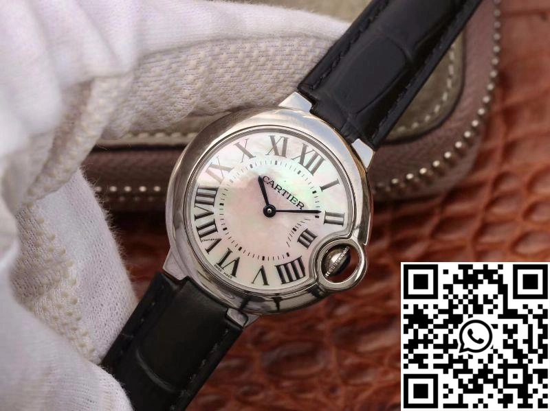 Ballon Bleu De Cartier V6 Factory White Dial