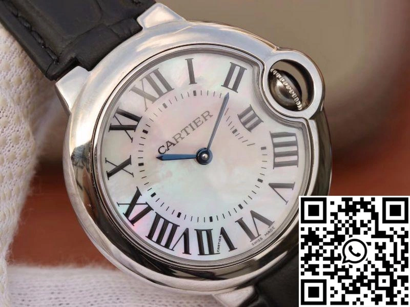 Ballon Bleu De Cartier V6 Factory White Dial