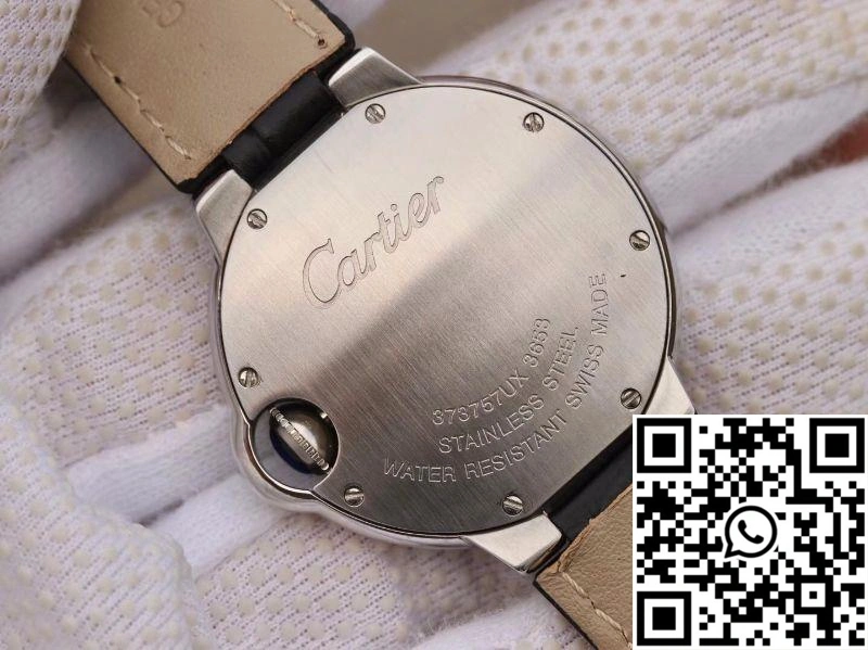 Ballon Bleu De Cartier V6 Factory White Dial