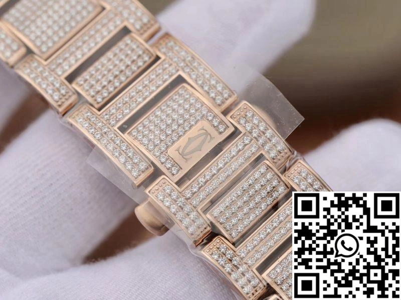 Ballon Bleu De Cartier W69006Z2 42mm TW Factory Rose Gold Diamonds Dial